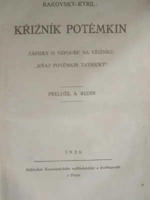Doprava Zdarma Křižník Potěmkin : zápisky o vzpouře na křižníku Kňaz Potěmkin Tavrický