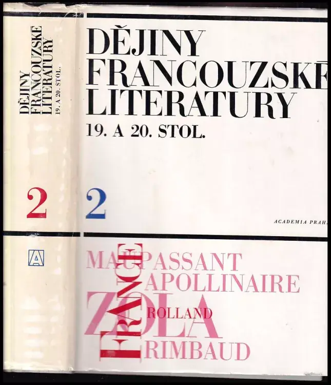 Dějiny francouzské literatury 19. a 20. stol : 1870-1930 - 2 Jen Po Omezenou Doba
